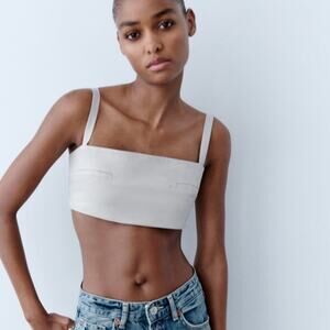 ZARA CROPPED TANK TOP